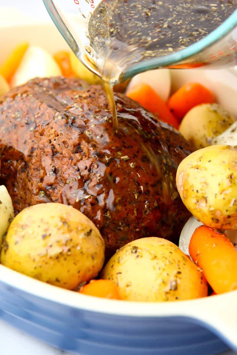 Vegan Seitan Pot Roast